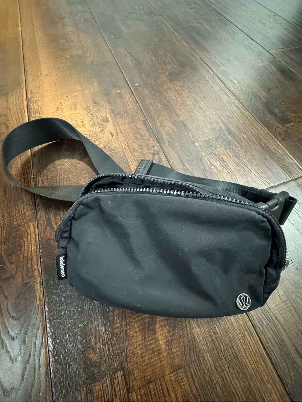 lululemon athletica Black Waist Pack Sling Belt Bag